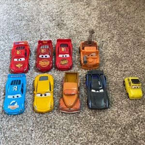 4/$12 Cars movie figures